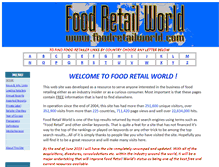 Tablet Screenshot of foodretailworld.com